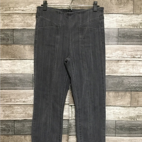 Liverpool High Rise Ankle Pull On Jeans Women’s 8/29 Gray Pockets (Inseam 27) - Picture 5 of 10